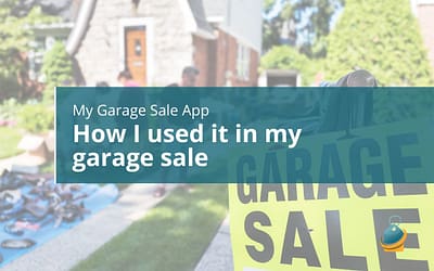My Garage Sale App: How I used it in my garage sale